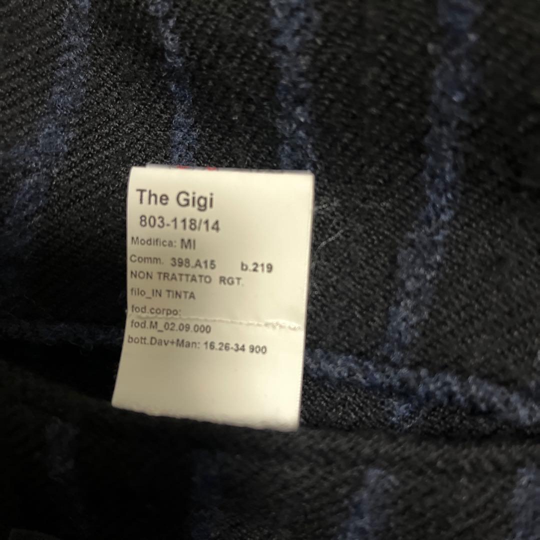 THE GIGI ウール　テーラードジャケット ストレッチ　ニット　48 M-L