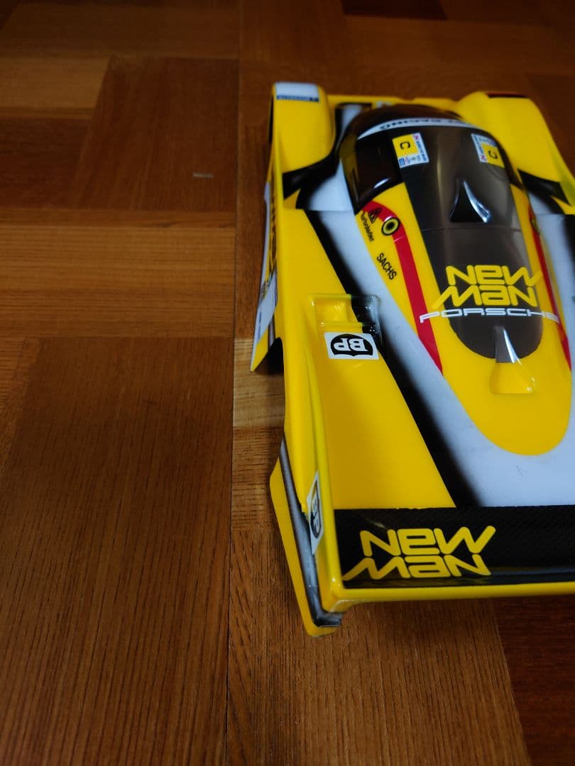 タミヤ 1/12RC ニューマン ポルシェ956 スペアボディ塗装済み【難あり】