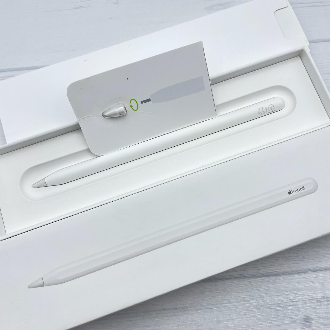 動作確認済み！【美品】Apple Pencil 第2世代＋替え芯セット