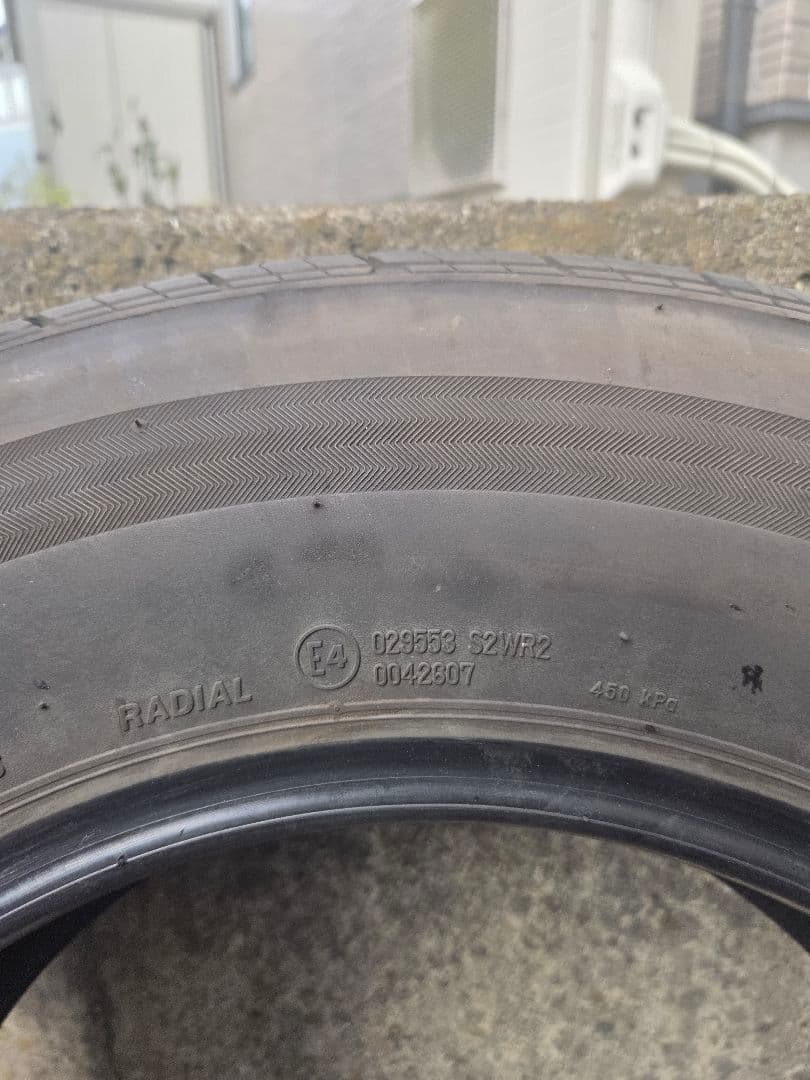 中古 195-80R15 107/105L ECOPIA RD613 4本セット