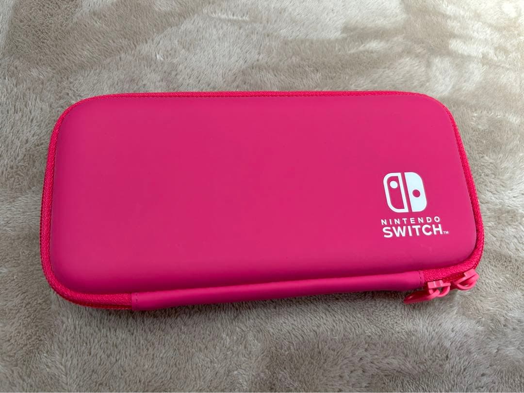 Nintendo Switch Lite コーラル　本体　ピンク　ケース付き