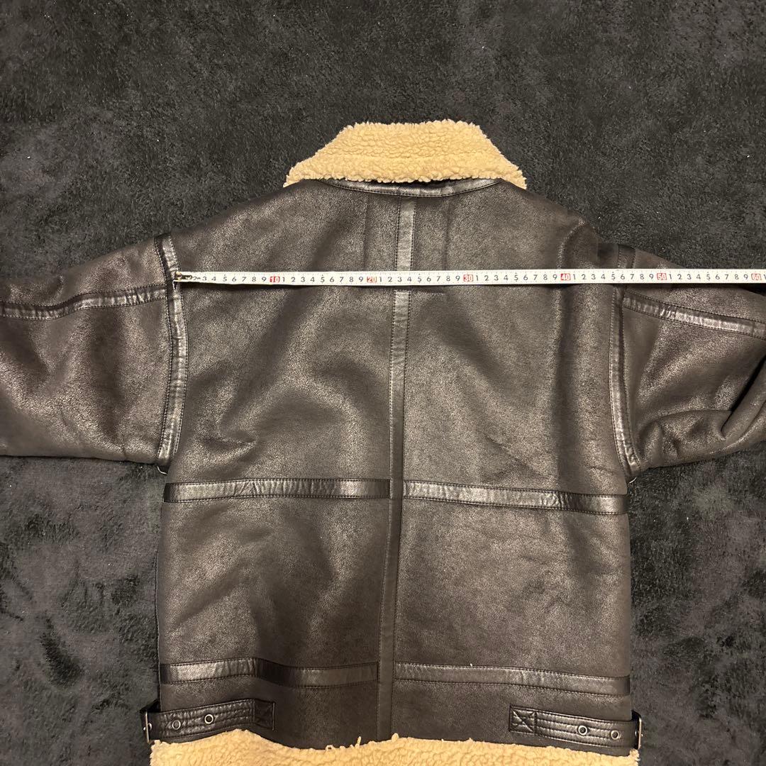 【✨️美品✨️】ALPHA フェイクムートンジャケット S アルファ ボア