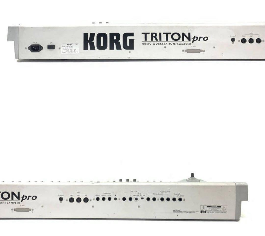 希少 KORG コルグ　TRITON PRO シンセサイザー　76鍵盤　ピアノ