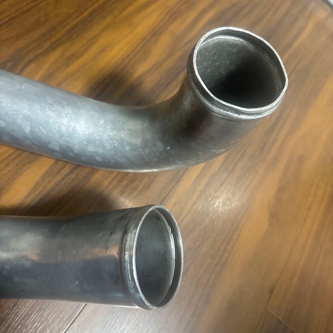 S13シルビア＆180SX用アルミ製インテークパイプ中古品2本セット
