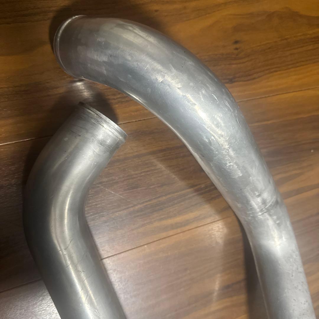 S13シルビア＆180SX用アルミ製インテークパイプ中古品2本セット