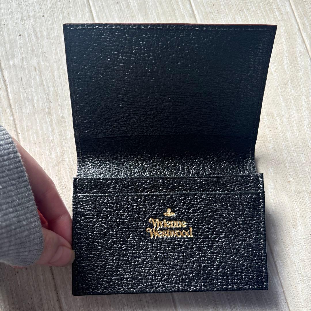 Vivienne Westwood 名刺入れ レザー ブラック