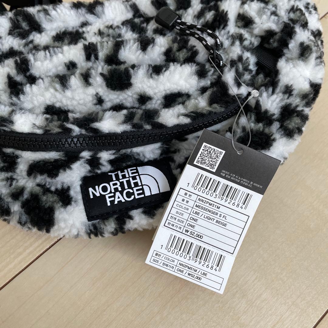 THE NORTH FACE レオパード柄　ウエストポーチ　　ボディバッグ　ボア