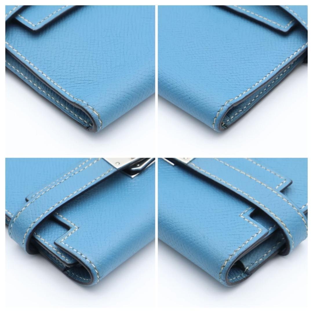 鑑定書付【極美品】HERMES ケリーコンパクトウォレット　三つ折財布　エプソン