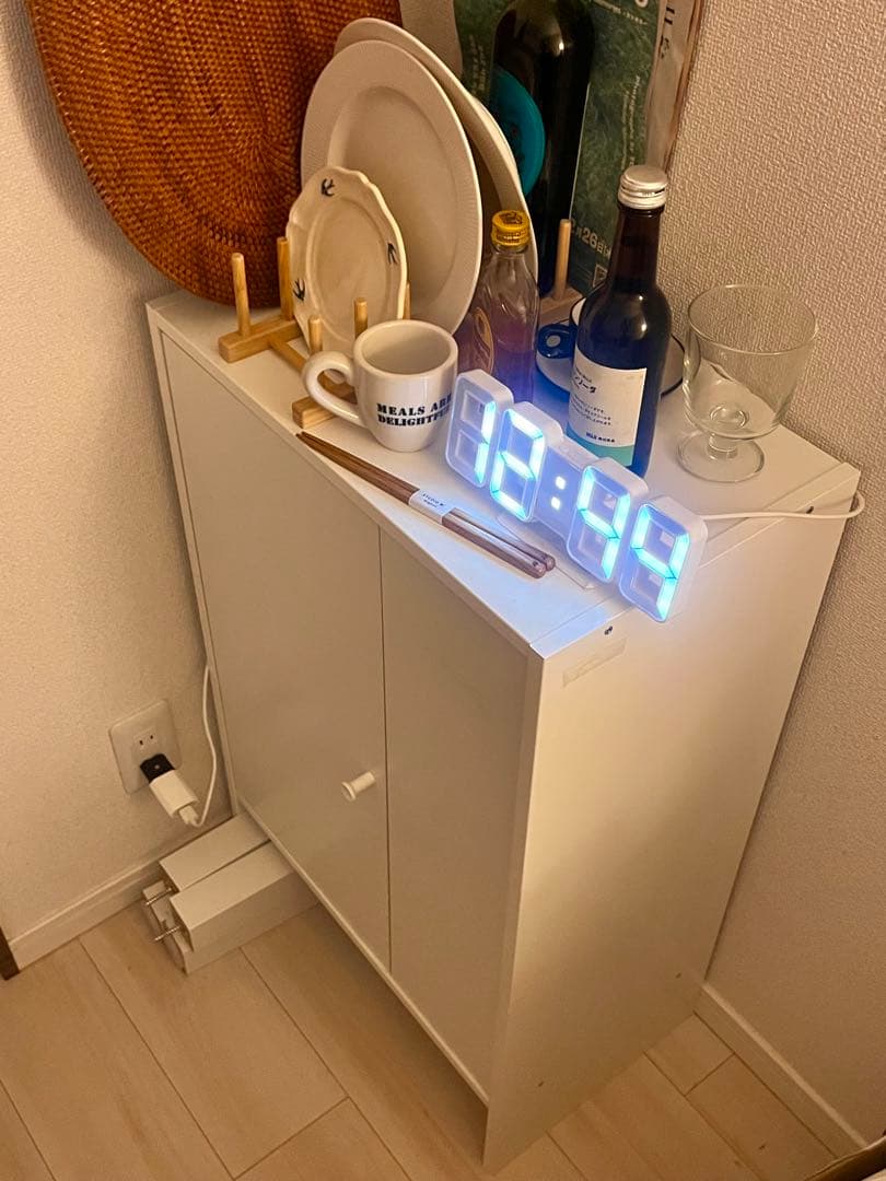 IKEA BAGGEBO バッゲボー キャビネット扉付+ LACK ラック