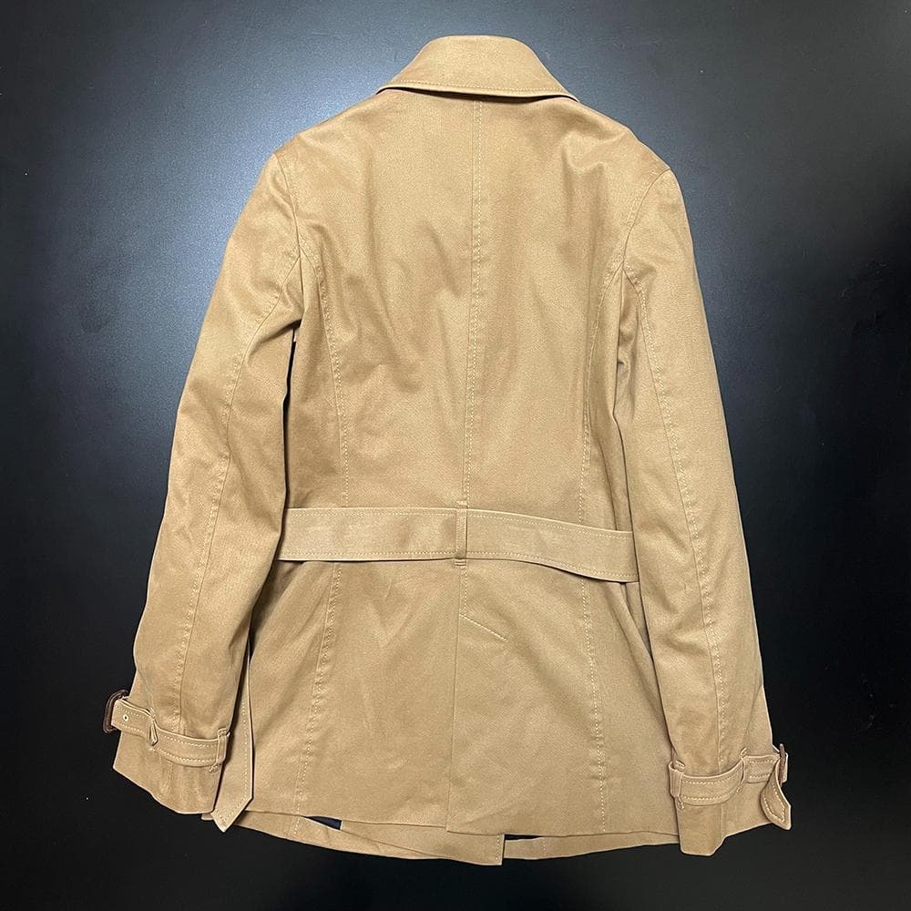 Paul Smith ポールスミス 裏地ボタン柄 ミドル丈 トレンチコート 40