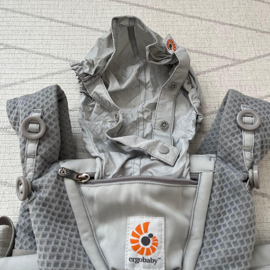 ergobaby OMNI BREEZE抱っこ紐 グレー メッシュ