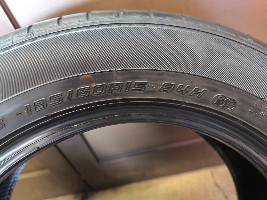 週末限定値下げ185/60r15 DUNLOP　EC300+　4本セット