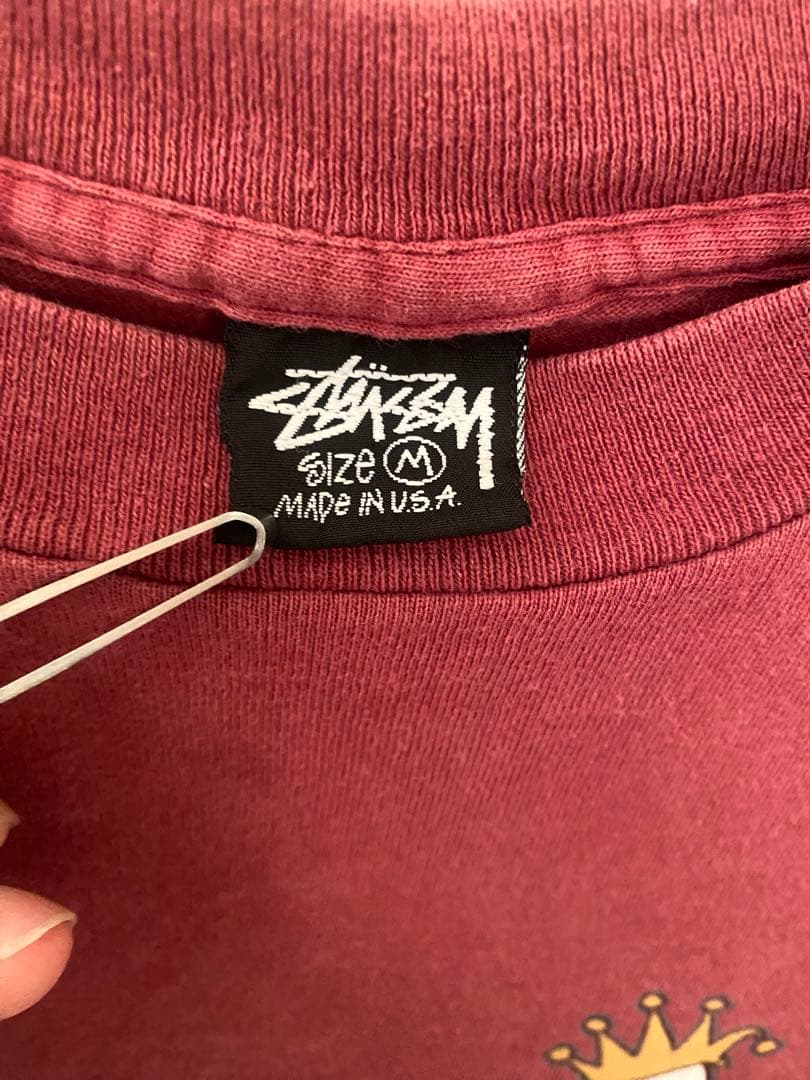 80s 90s stussy kingpin made in USA 黒タグ