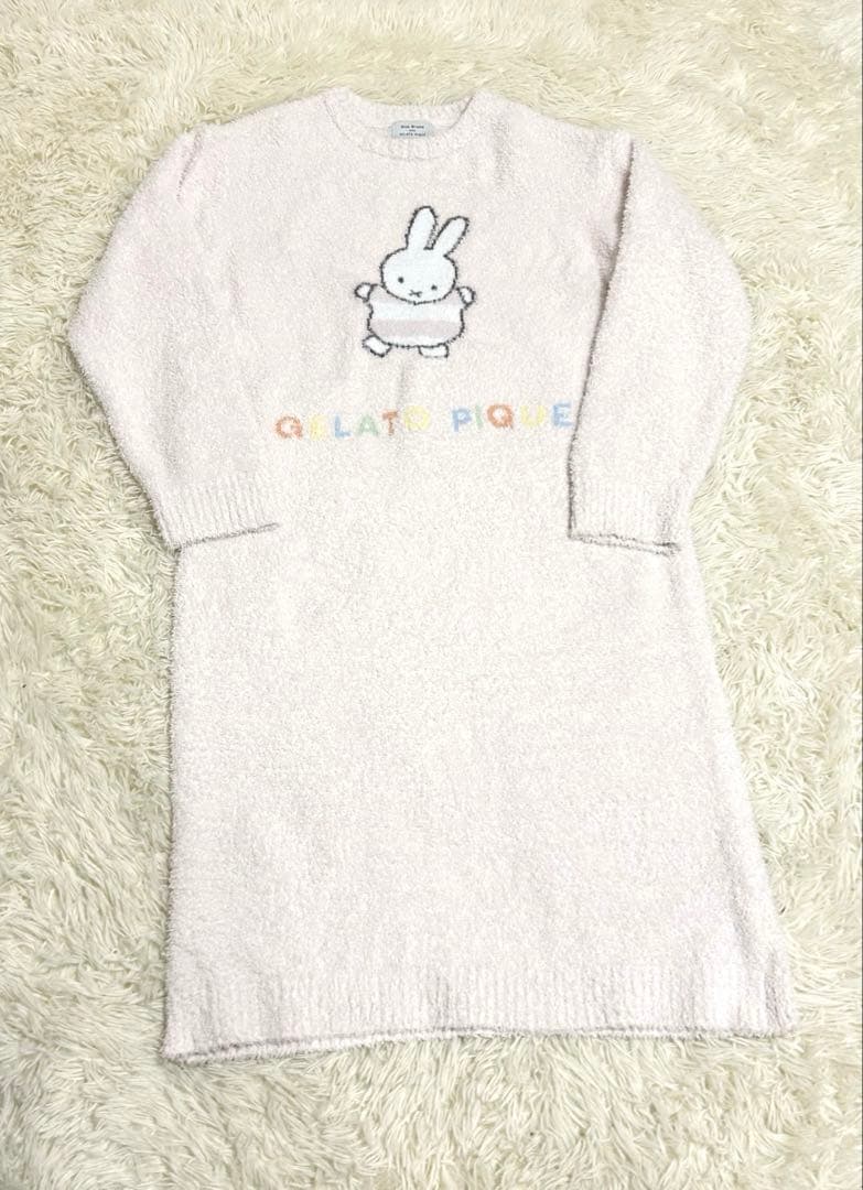 gelato pique ミッフィー ベビモコジャガードワンピース