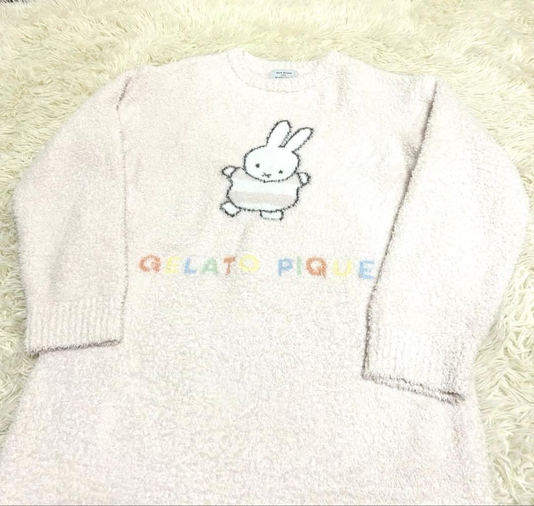 gelato pique ミッフィー ベビモコジャガードワンピース