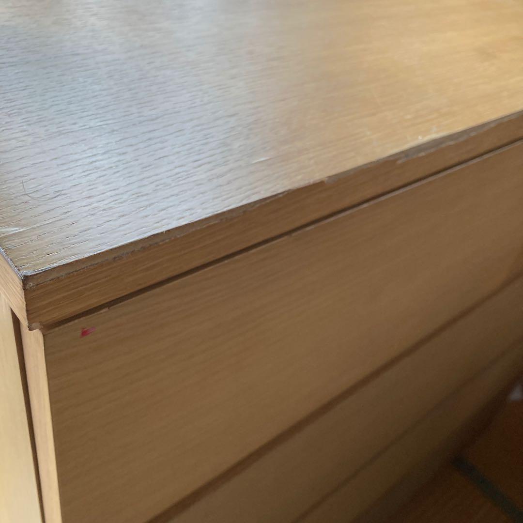 無印良品　オーク材 800x400x830mm