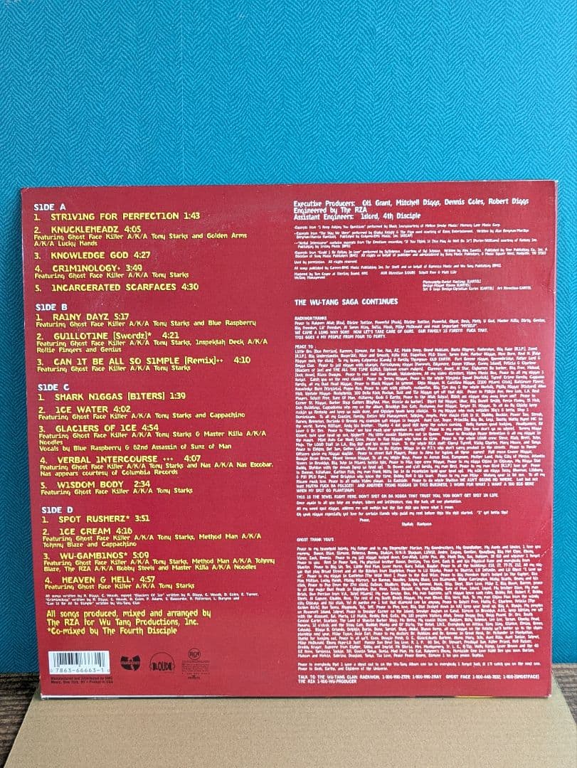 洋楽 Chef Raekwon - Only Built 4 Cuban Linx