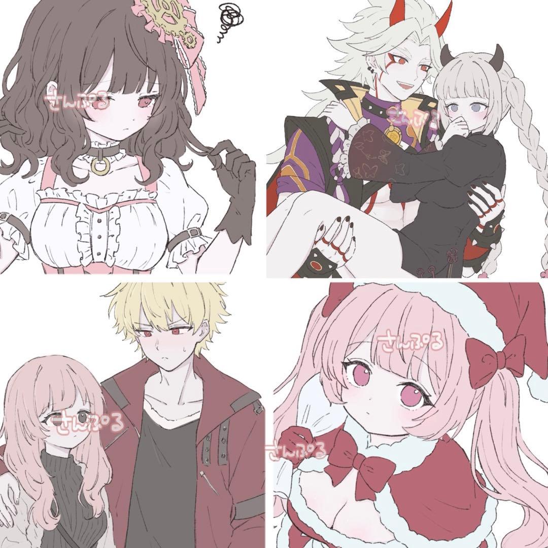 イラストオーダー♡夢絵オーダー♡色紙・ポストカード