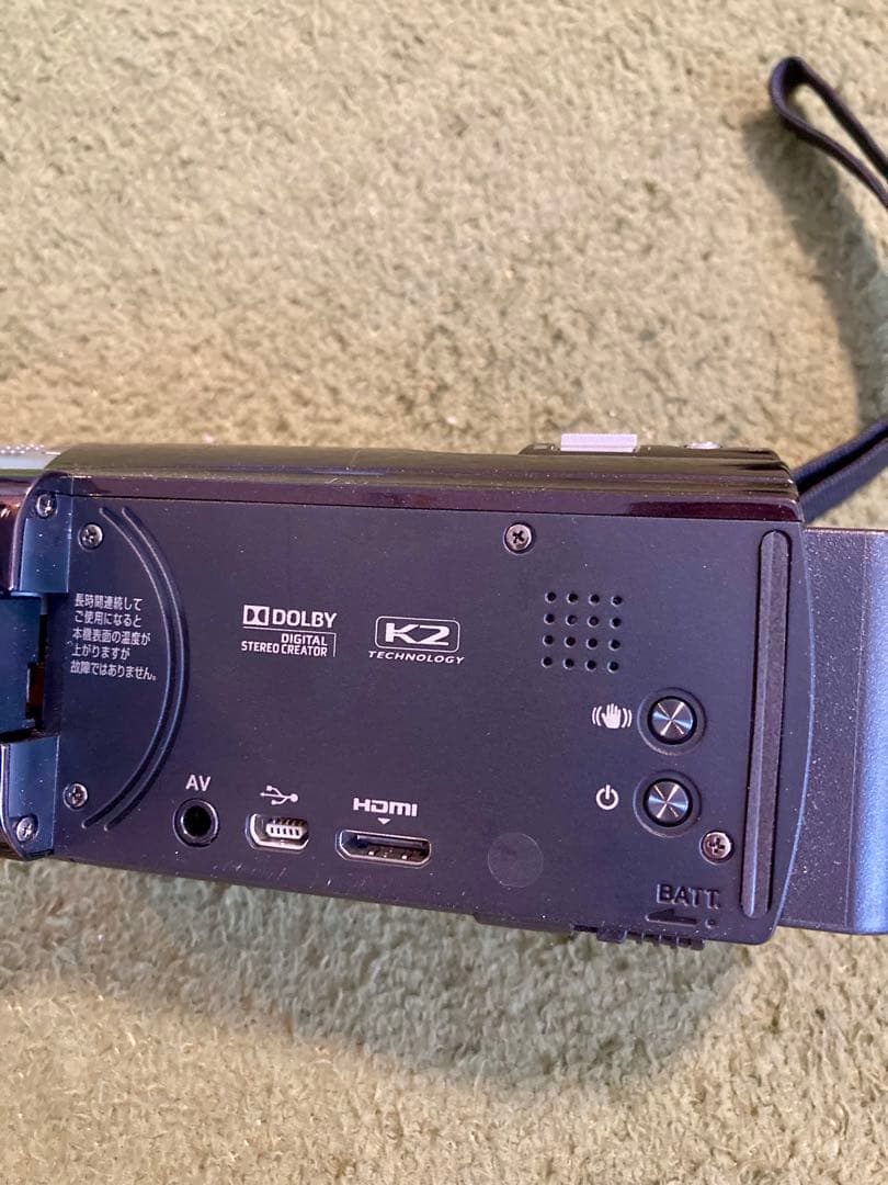 Everio JVC GZ-E565-T ビデオカメラ