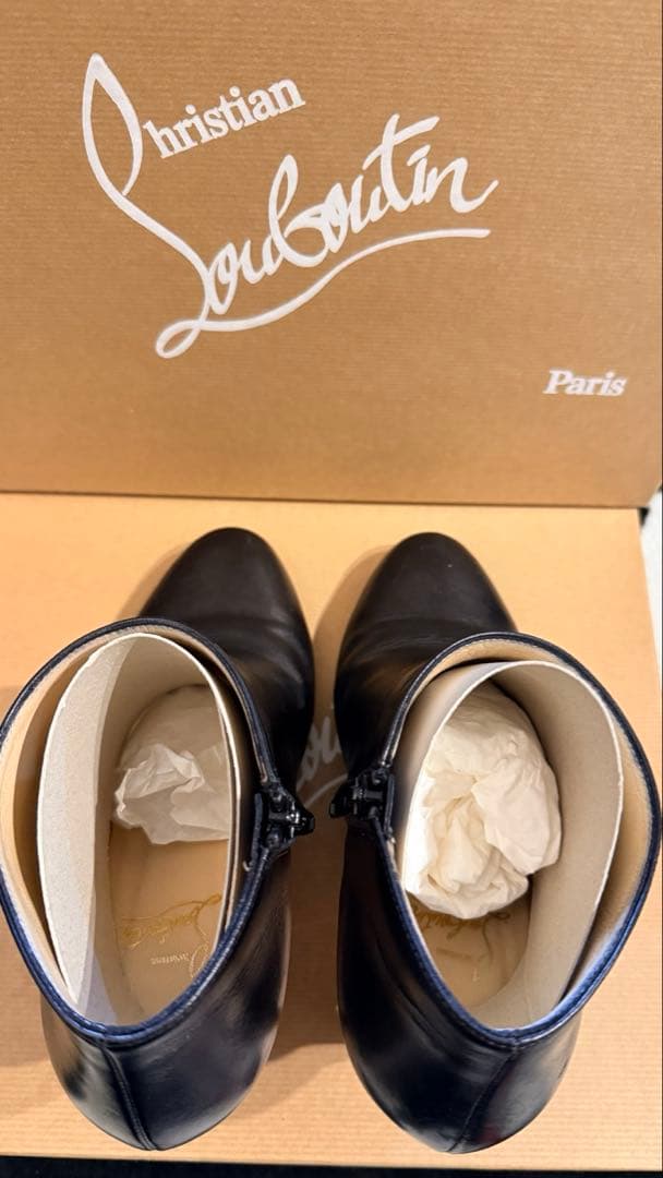 ◆ChristianLouboutin ルブタン◆ショートブーティー 38.5