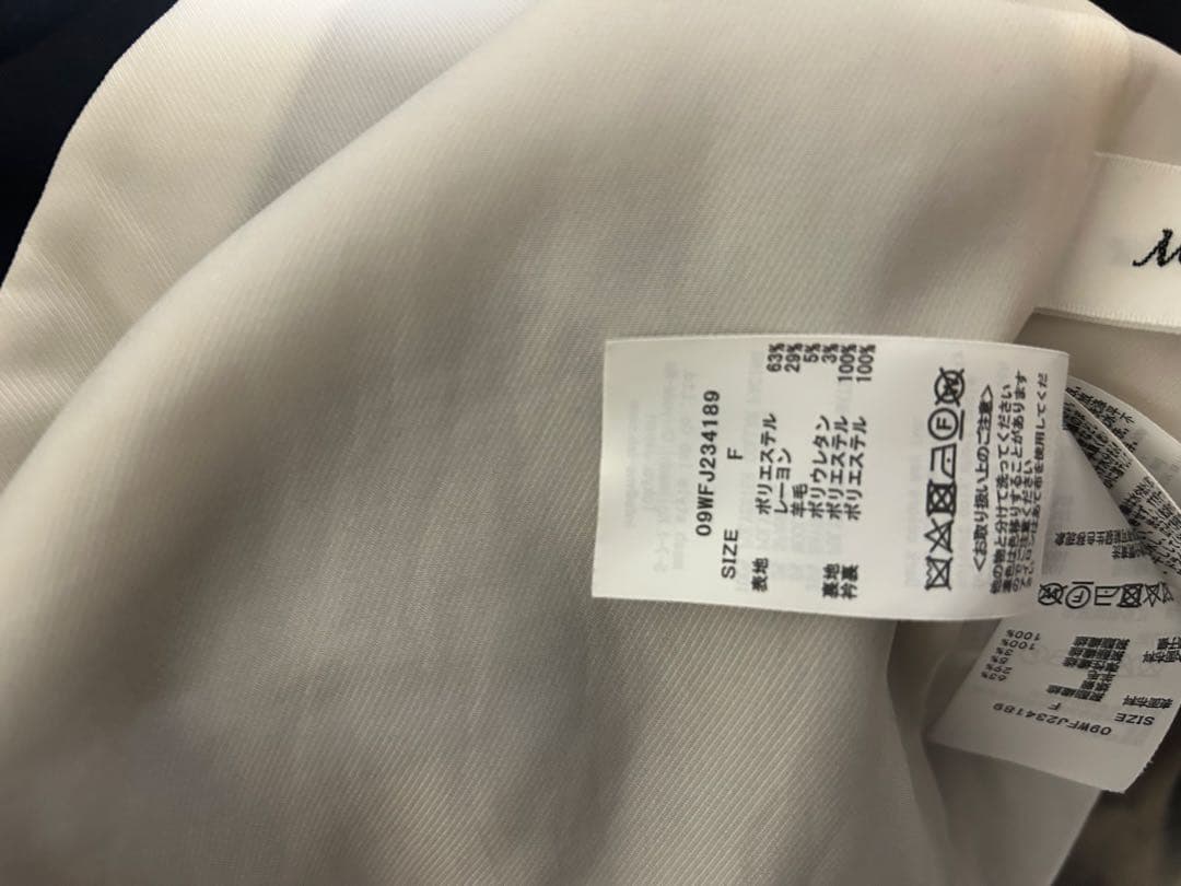 週末セール！MilaOwenミラオーウェン 金釦ダブルブレストブレザーJK