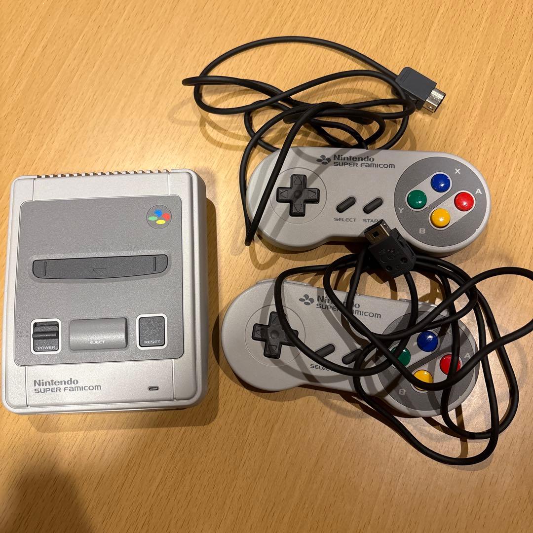 ゲーム機本体 ニンテンドークラシックミニ スーパーファミコン 付属品あり