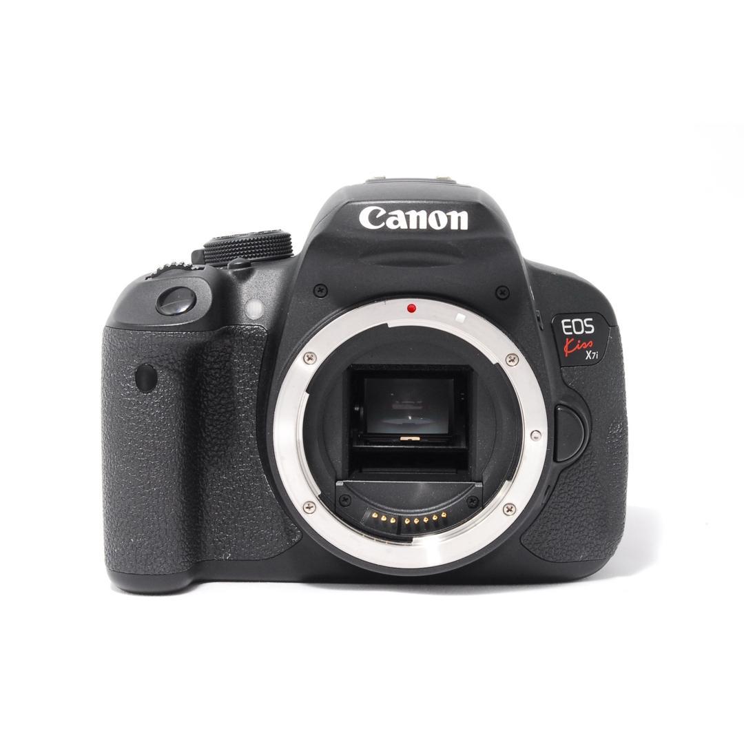 美品 Canon kiss X7i ダブルレンズ シャッター数わずか 初心者OK