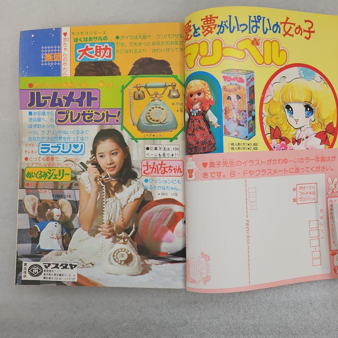 月刊プリンセス　新年特大号　1978年（昭和53）1月1日号　秋田書店
