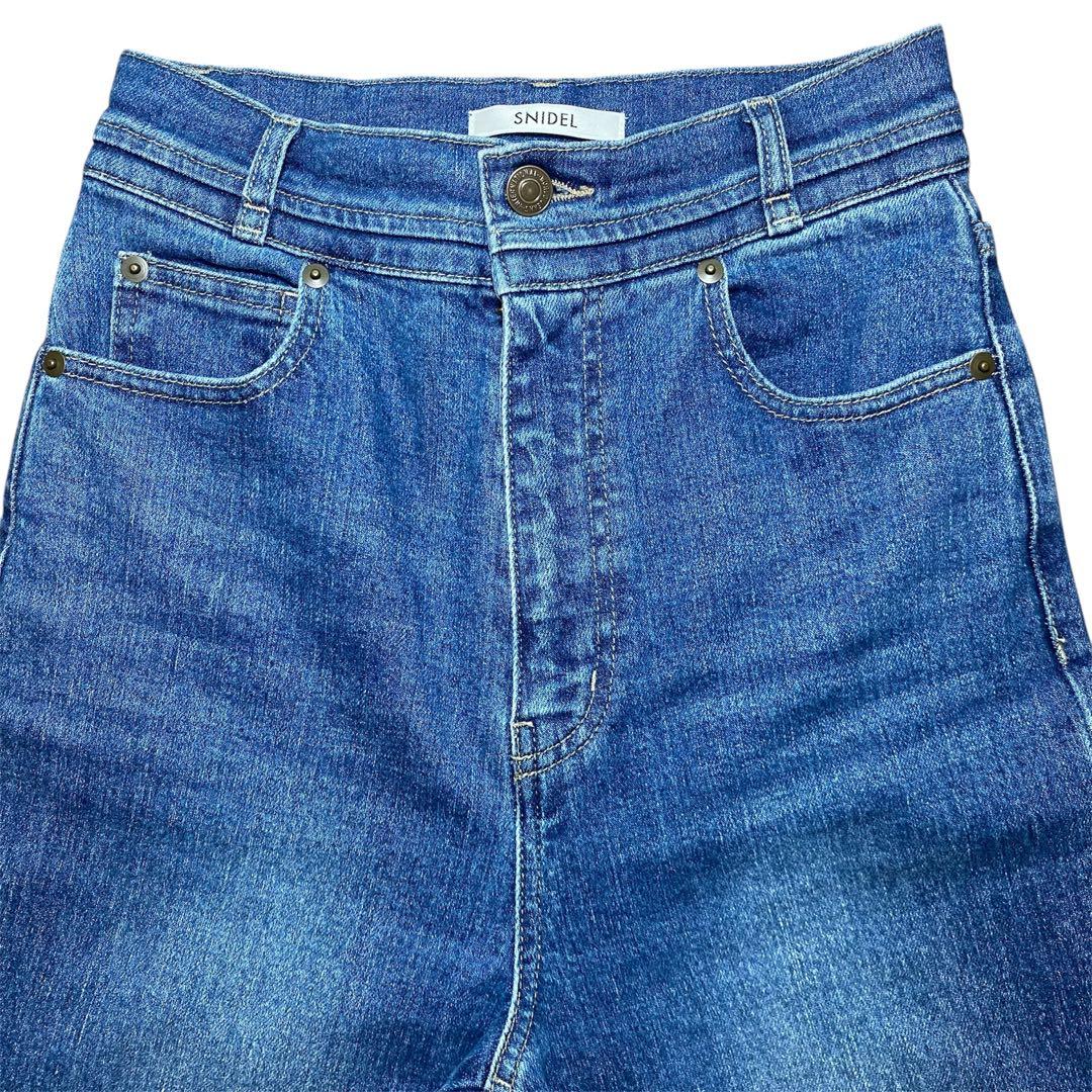 【極美品】SNIDEL（スナイデル）Sustainableストレッチフレアデニム