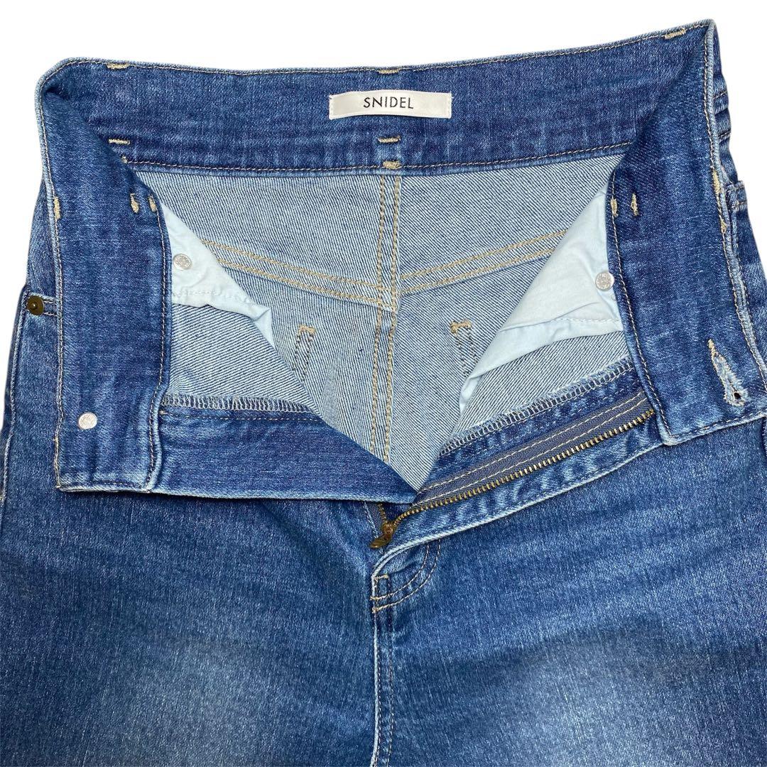 【極美品】SNIDEL（スナイデル）Sustainableストレッチフレアデニム