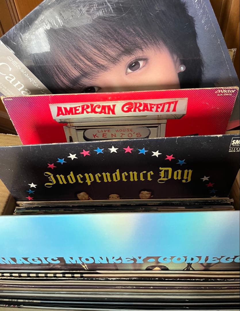 大量 和モノ レコード LP 64 枚 セット シティポップ アイドル 荒井由実