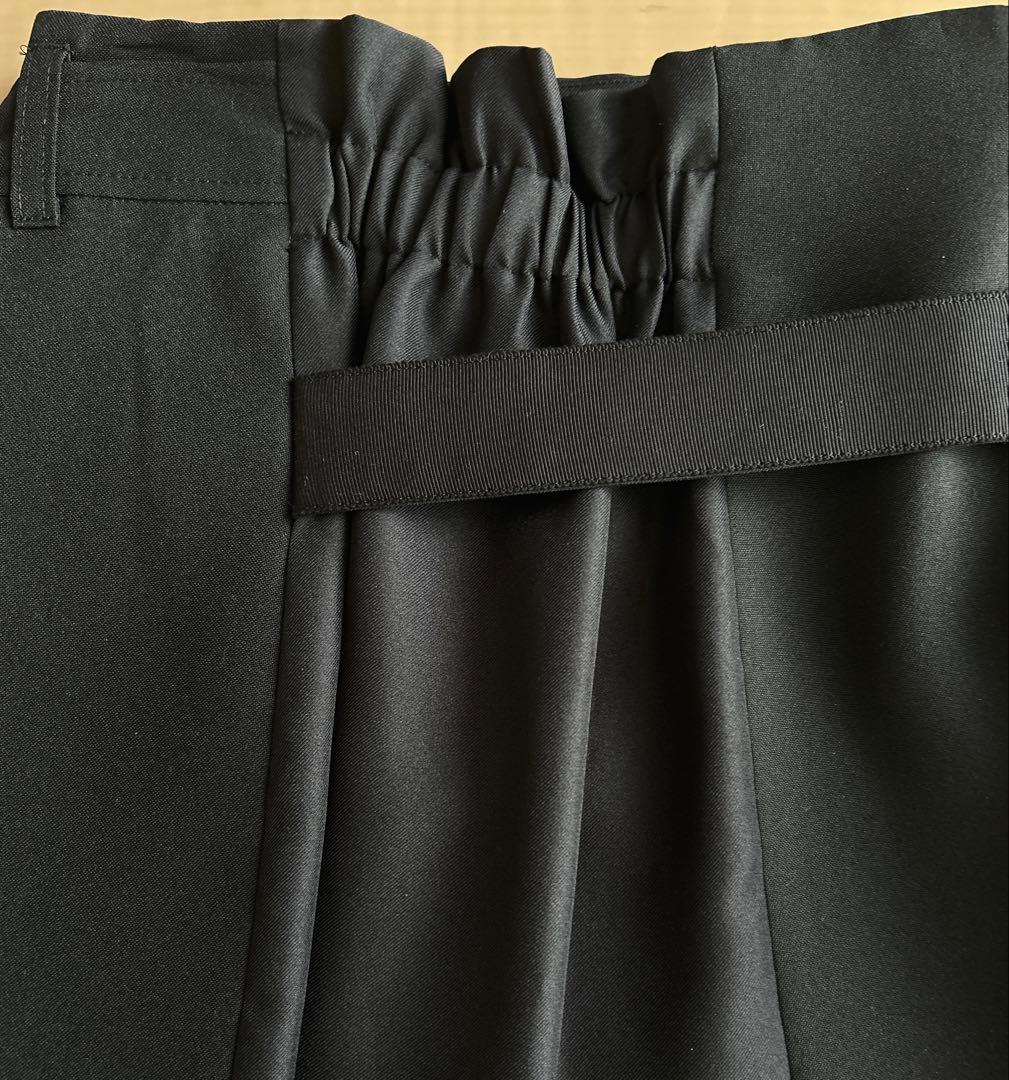 【ユナイテッドトウキョウ】美品 バックラップスカート ブラック ゴム仕様 S