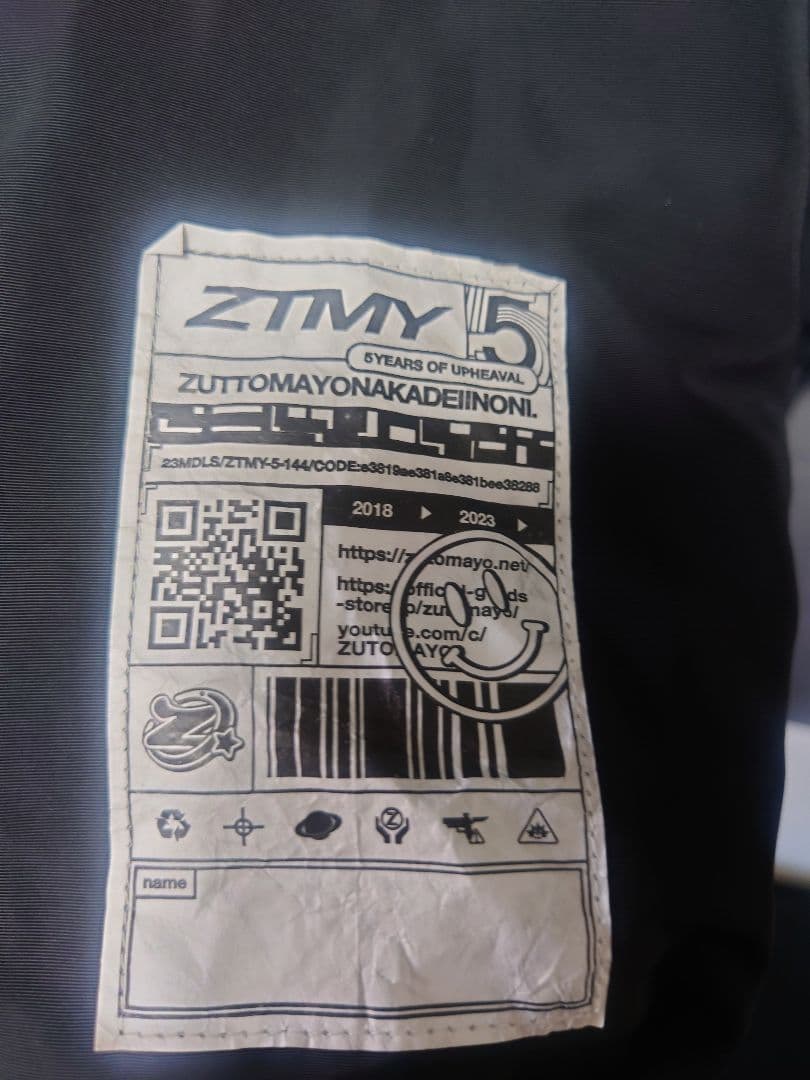 ZTMY 5th COACH JACKET ずとまよ5周年ジャケット Mサイズ