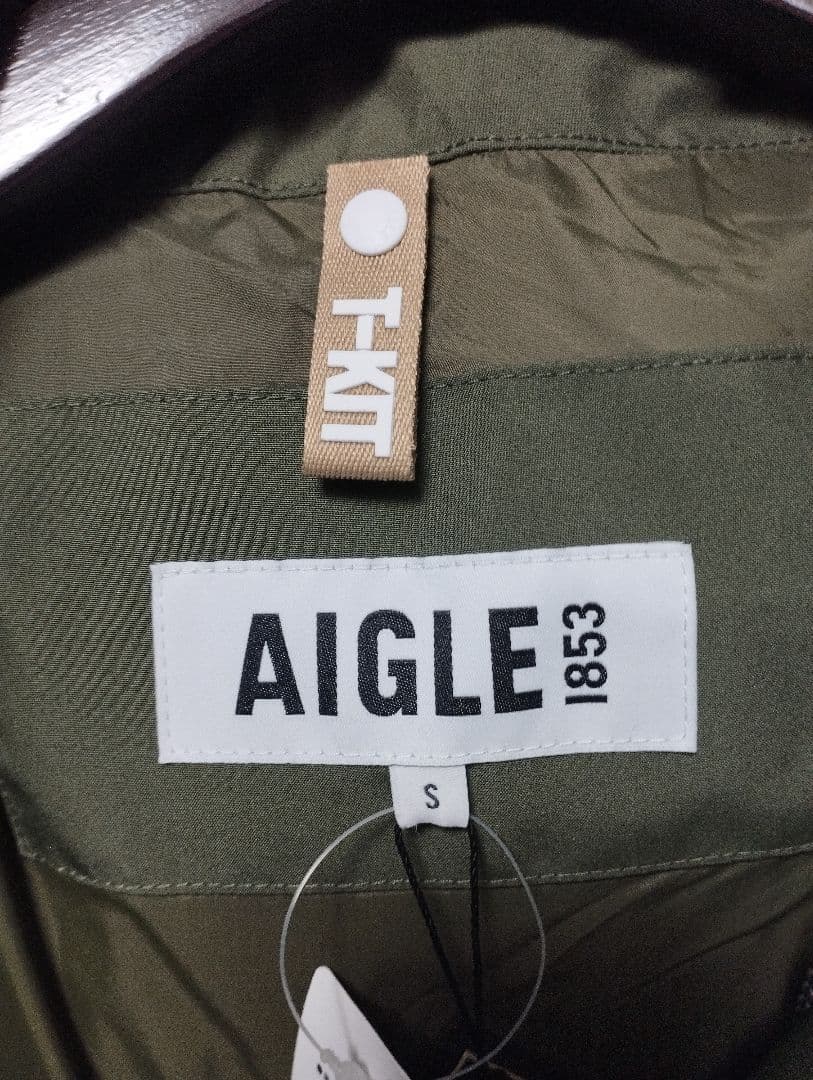 AIGLE GORE-TEX コート Sサイズ オリーブ