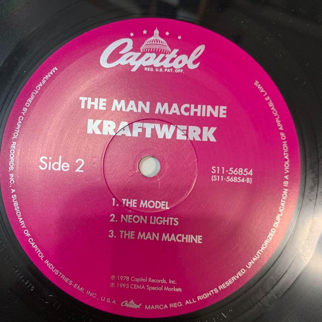 10) KRAFTWERK THE MAN MACHINE Vinyl レコード
