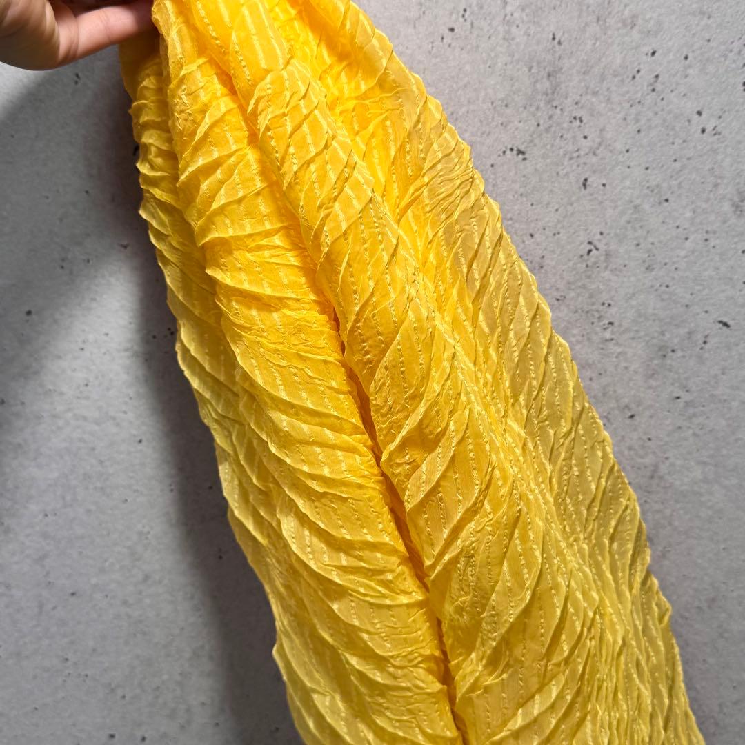 超美品✨PLEATS PLEASE プリーツプリーズ　変形デザイン　ストール
