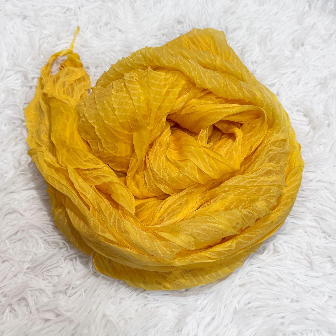 超美品✨PLEATS PLEASE プリーツプリーズ　変形デザイン　ストール