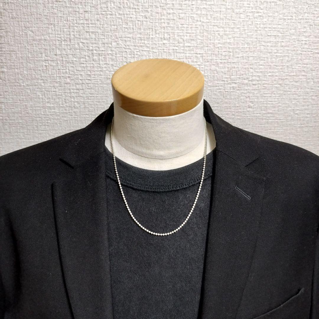 グッチ ネックレス ボールチェーン 50cm シルバー 925 Ag