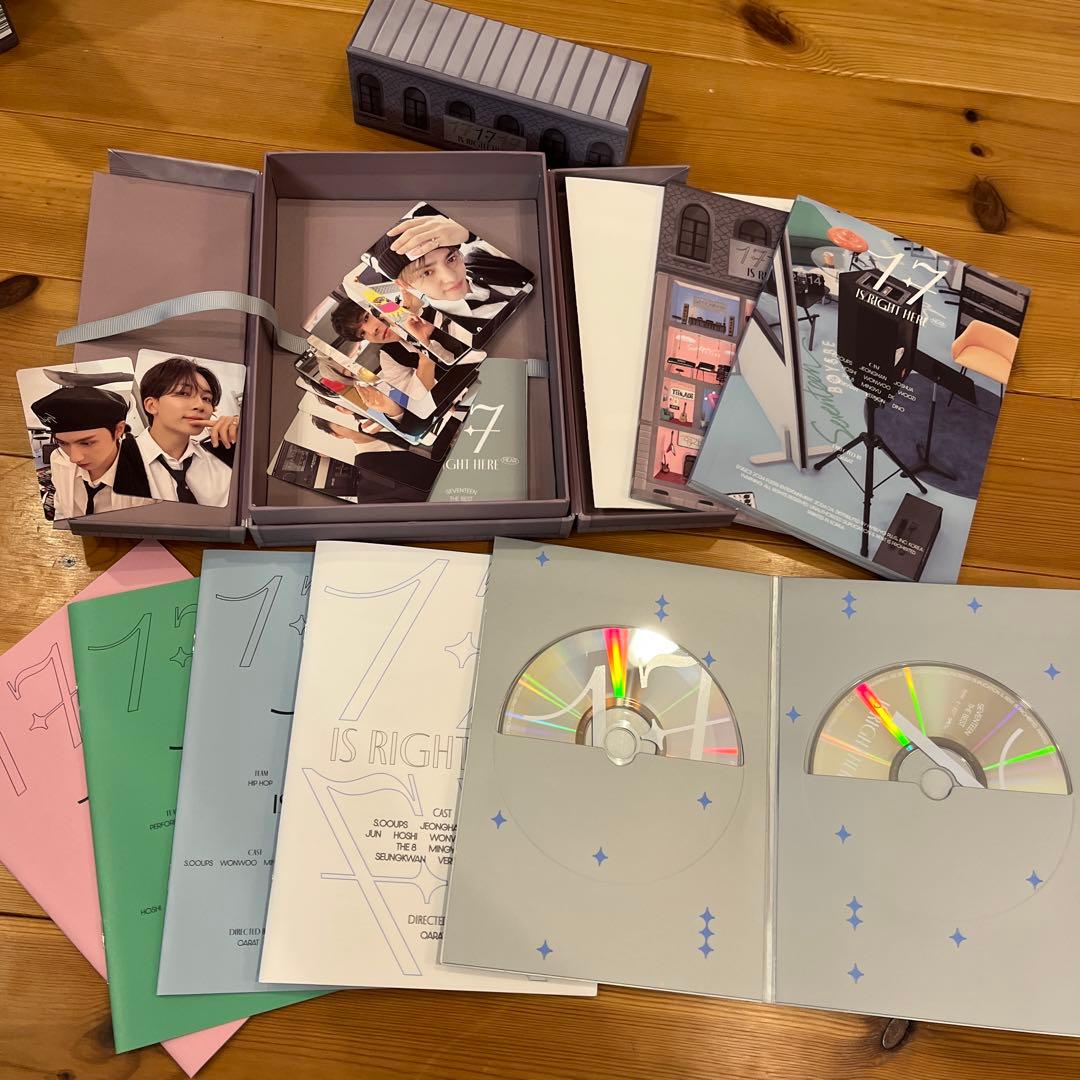 SEVENTEEN 17 IS RIGHT HERE 2種セット
