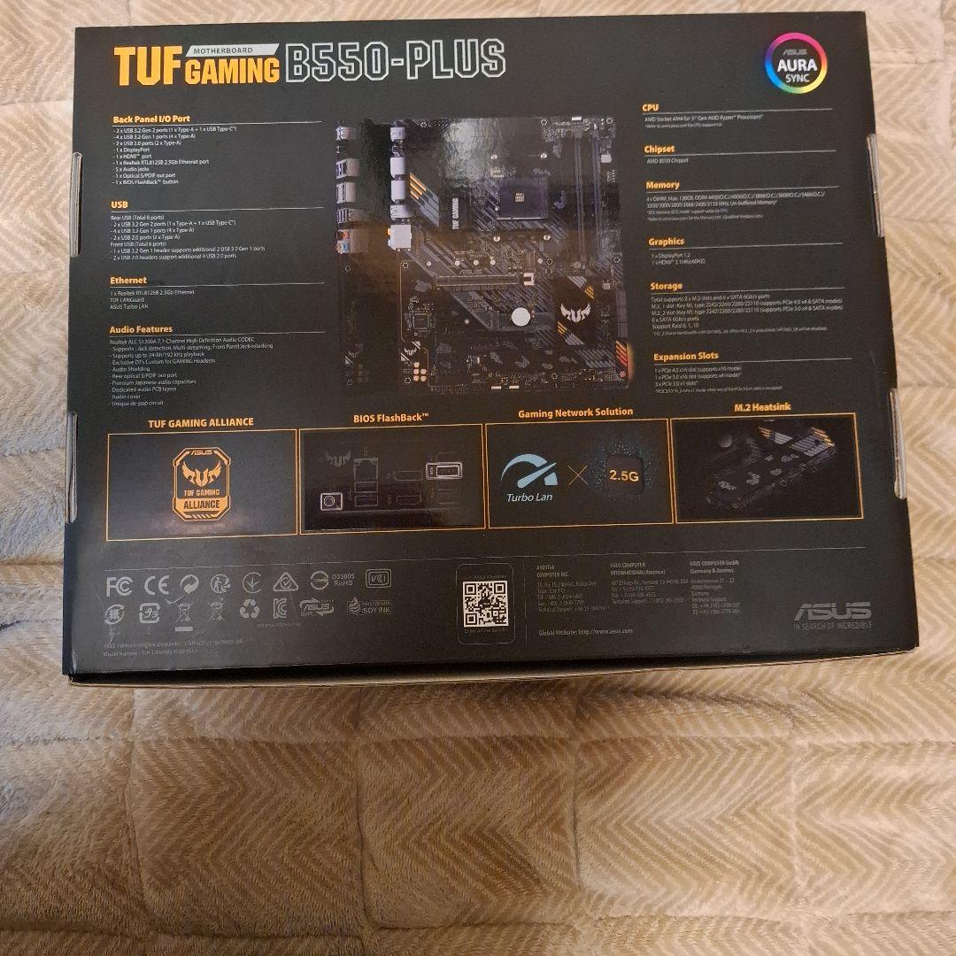 特価ASUS TUF Gaming B550-PLUS マザーボード