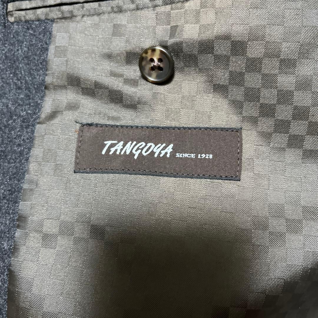 【未使用品】TANGOYA オーダーメイドスーツ　チャコール　グレー　XL