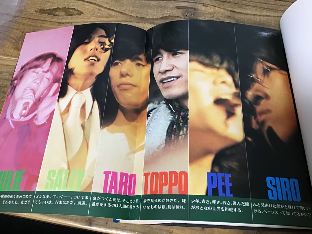★タイガース/THE TIGERS/沢田研二/ジュリー/日本の青春/1972年