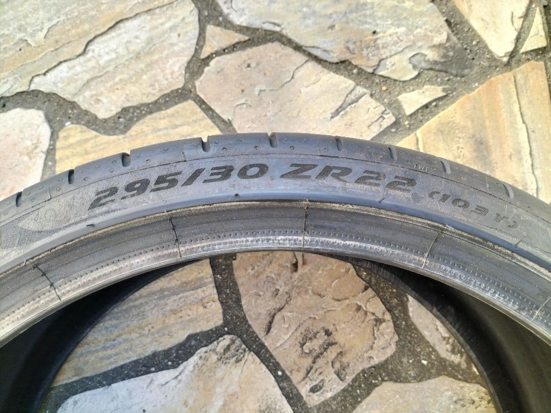 【送料無料】★295/30R22★2本セット★ピレリ★バリ溝