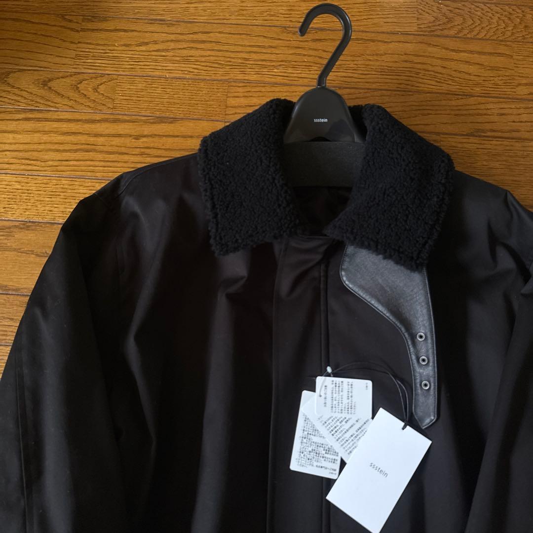 ssstein MOUTON COLLAR PADDED JACKET Sサイズ