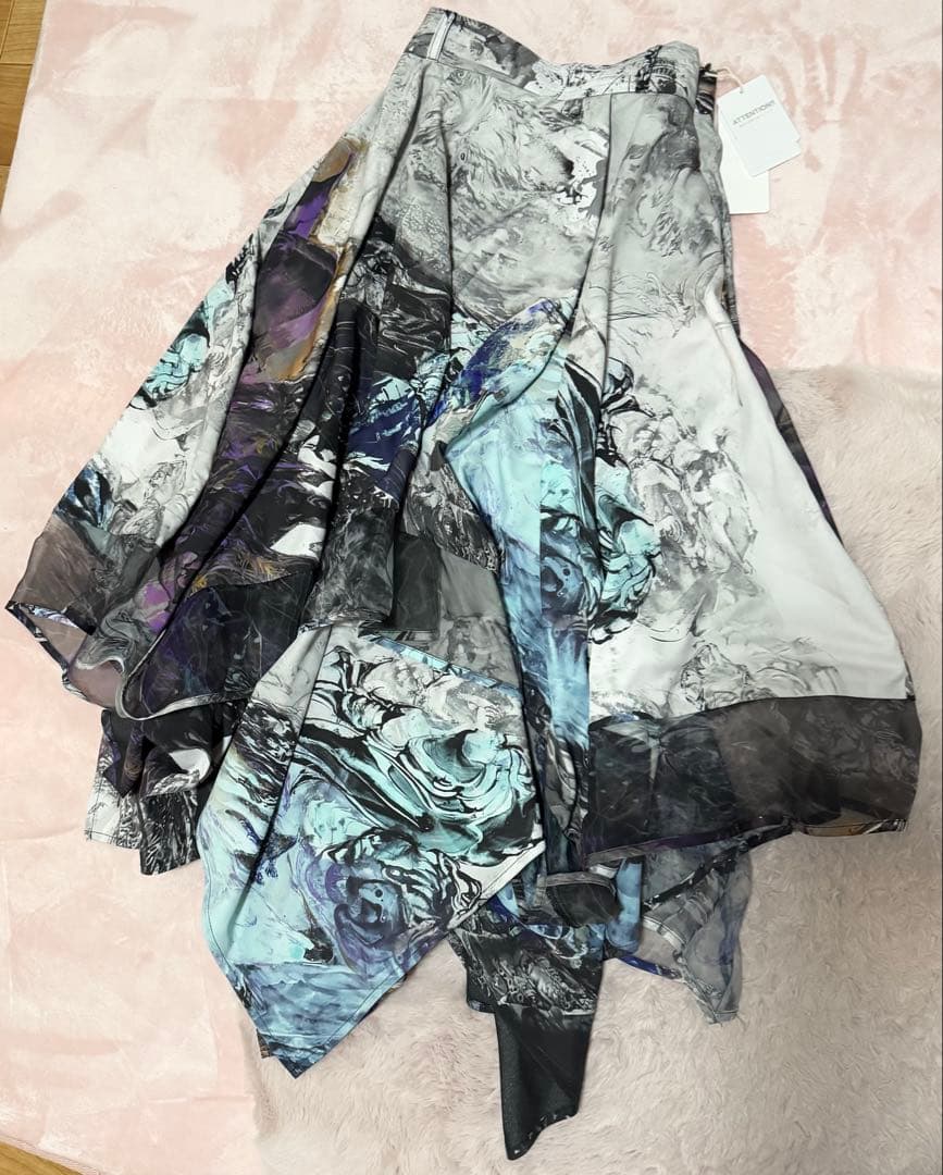 新品 HARE 晴詣 イレヘムスカート ホワイト 2026