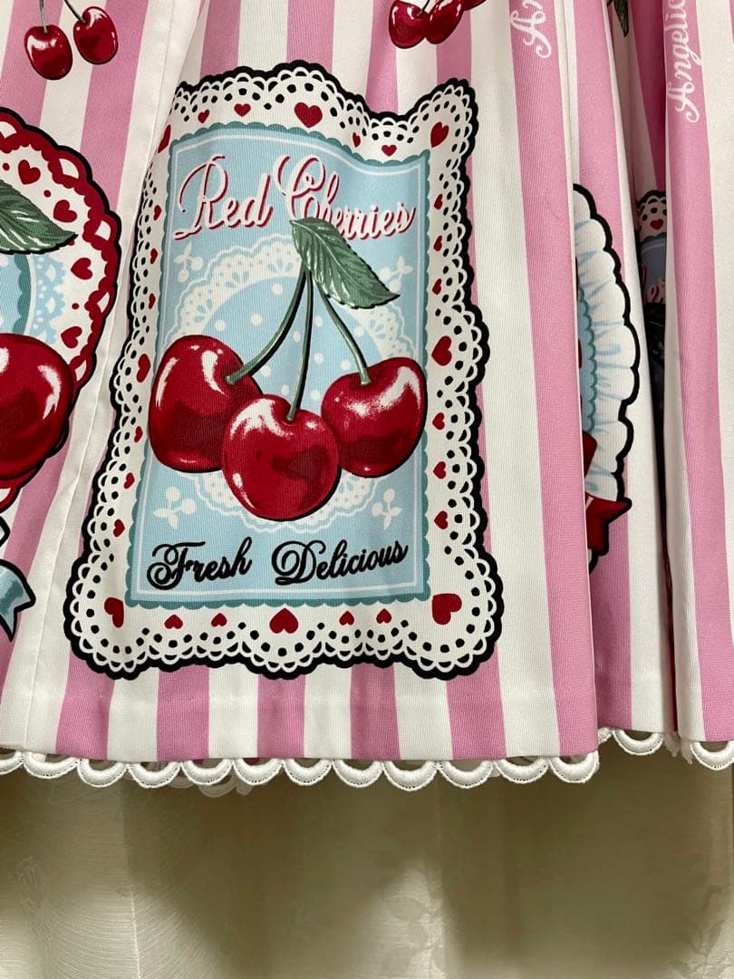 ワンピース Angelic Pretty Cherry Stamp JSK