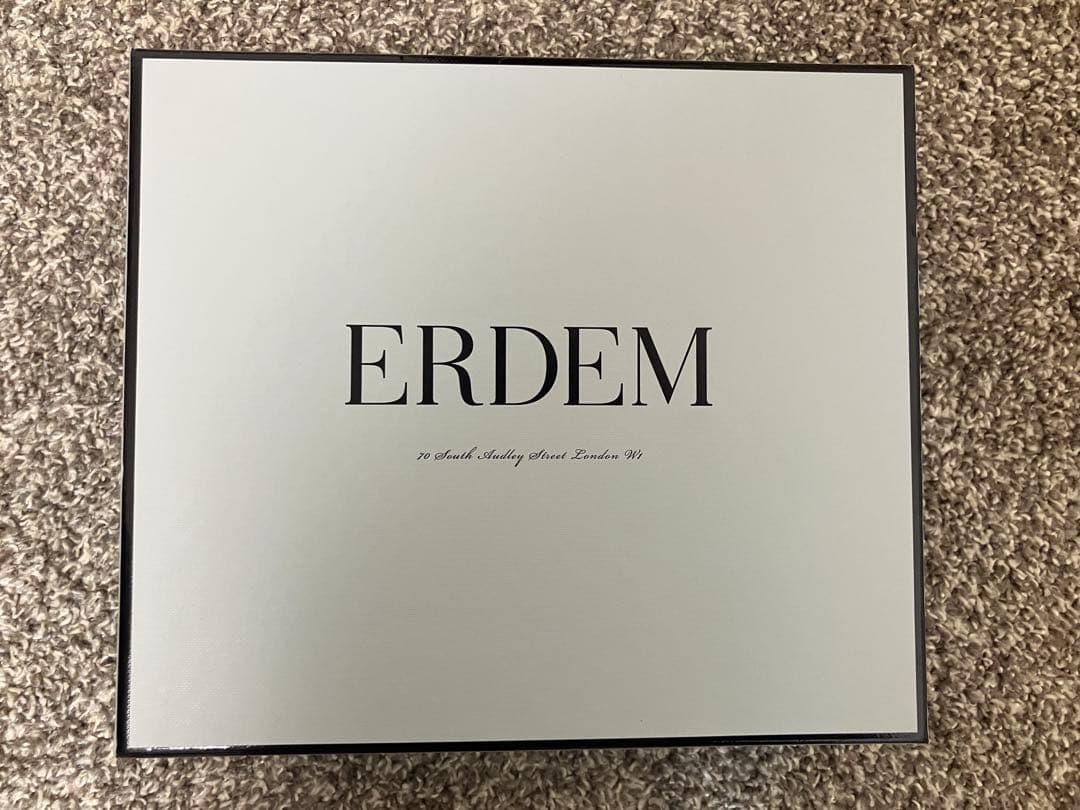ERDEM アーデム ヘアバンド クリスタル ブラック カチューシャ 黒 スワロ
