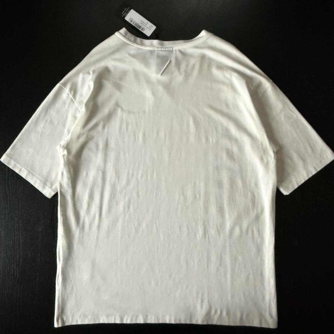 thom krom トム クロム Tシャツ 白 M RUNDHOLZ