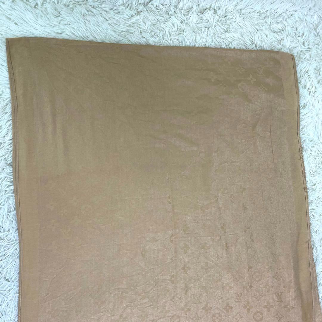 LOUIS VUITTON ショール モノグラム シャイン 大判ストール