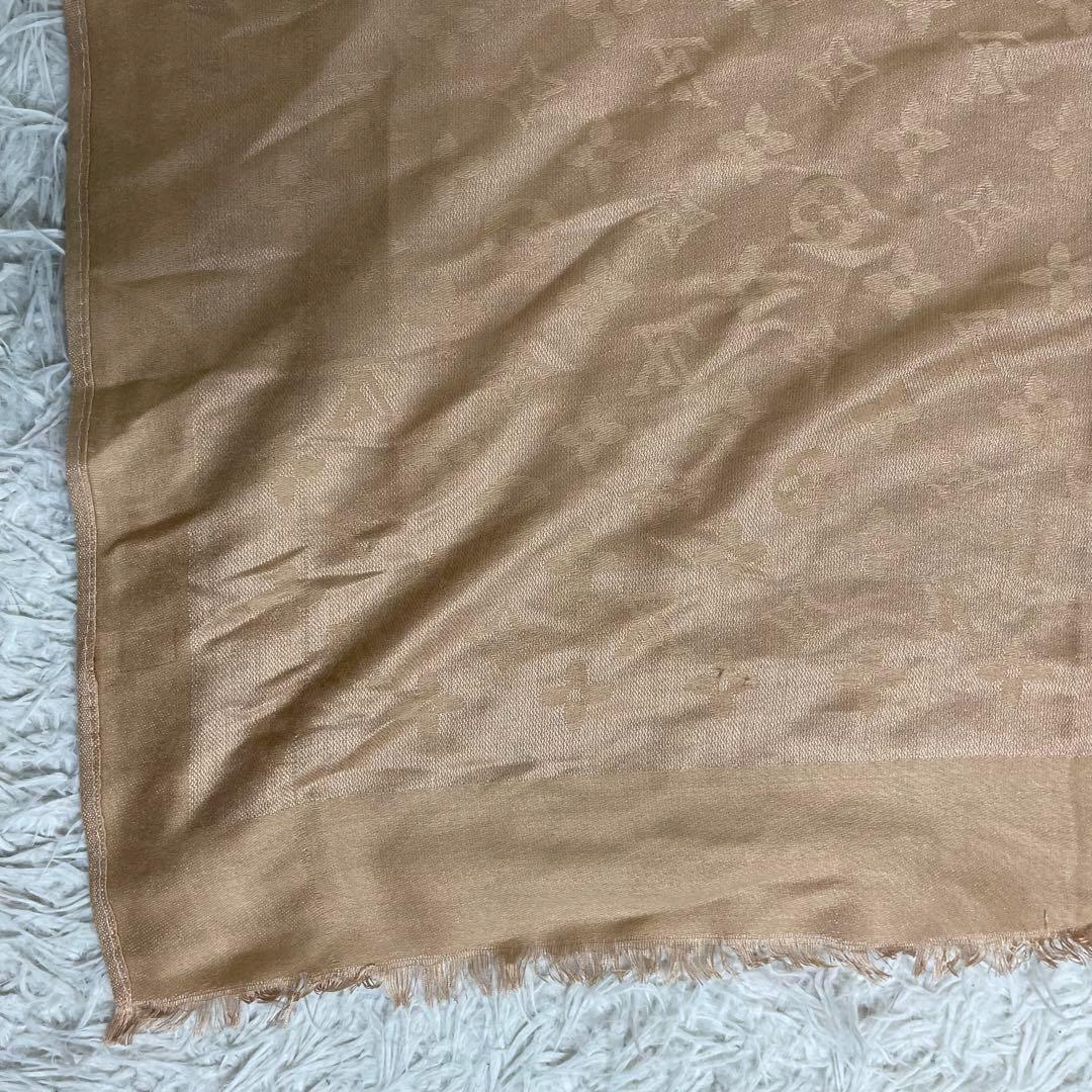 LOUIS VUITTON ショール モノグラム シャイン 大判ストール